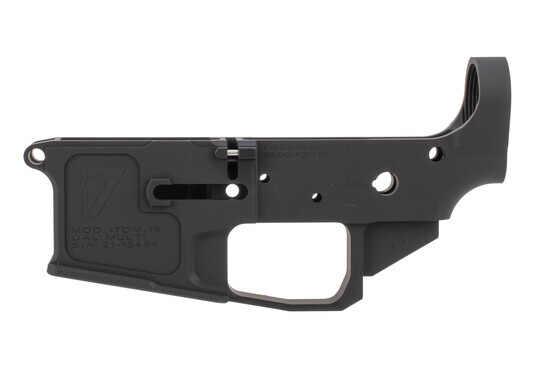 17 Design AR-15 lower is billet aluminum and engraved with an American flag